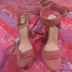 Dusty Rose Sandals